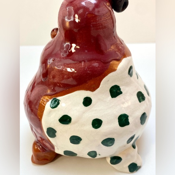 Vintage ceramic art pottery figurine or bud vase. Southwestern design. Sculpture - Picture 8 of 9